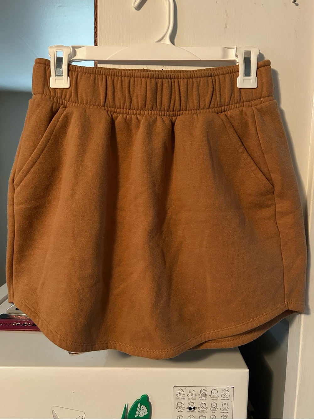 Wild Fable Brown Fleece Skirt Small